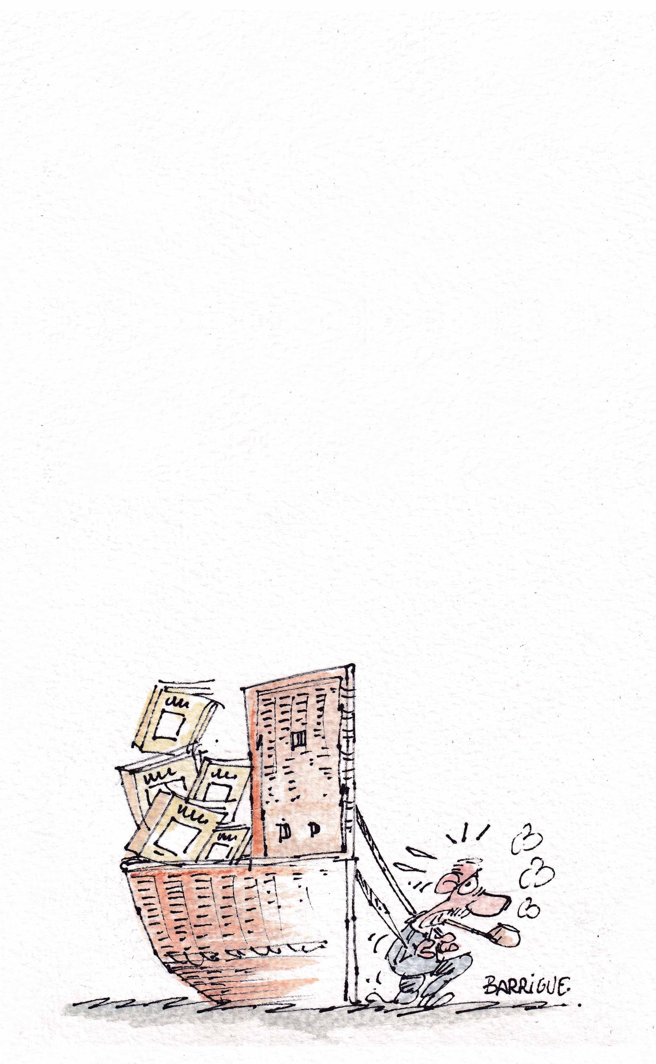 Barrigue, parrain de la journée